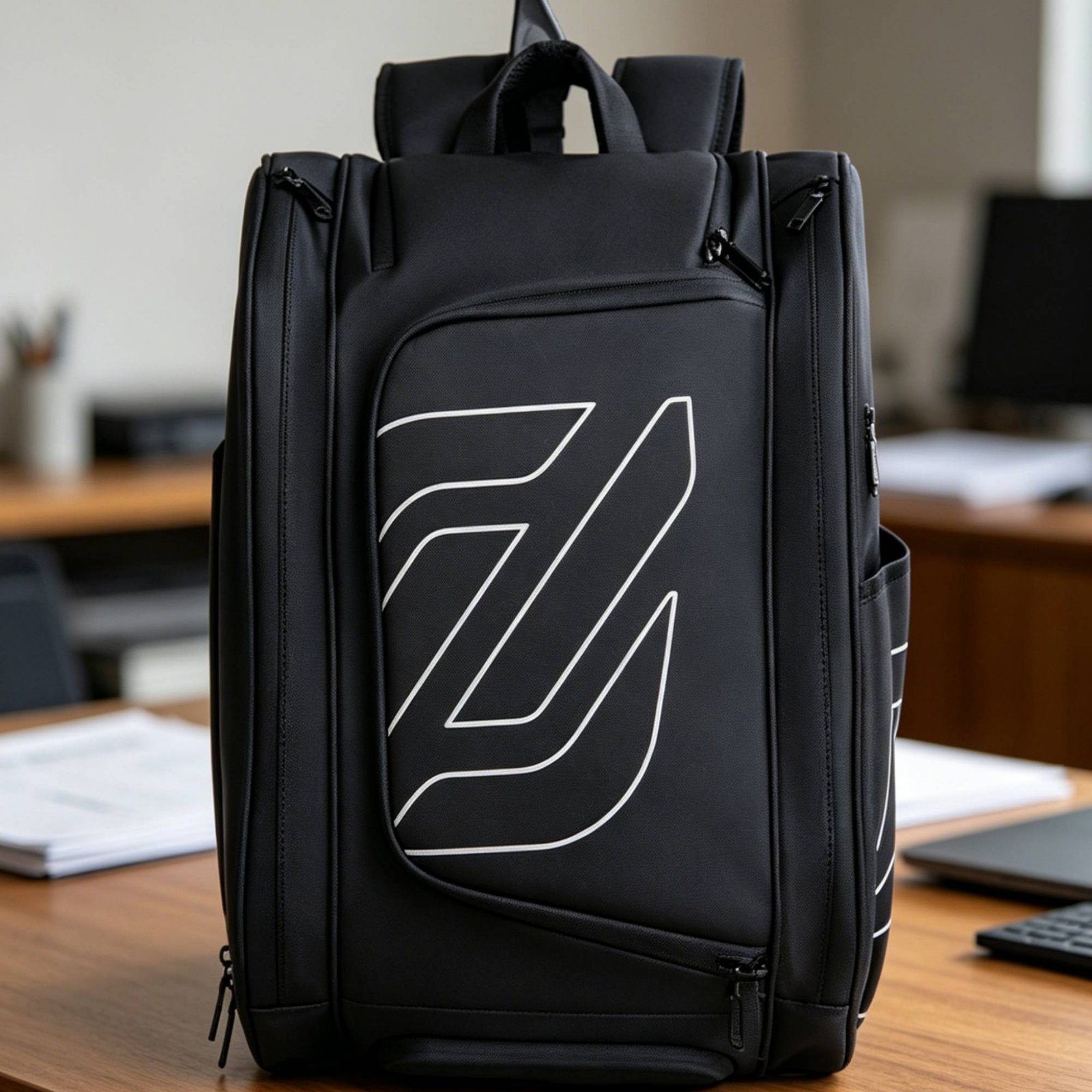 Badminton Player - Pickleball Backpack Side Pockets Tennis Backpack
