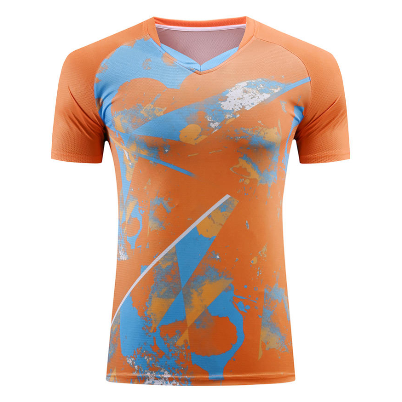 Table Tennis V Neck Shirt Men  - Badminton Jersey 评论和价格