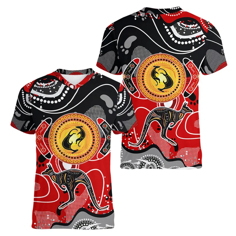 Unisex 2026 Australia Kangaroo - Badminton Jersey 评论和价格