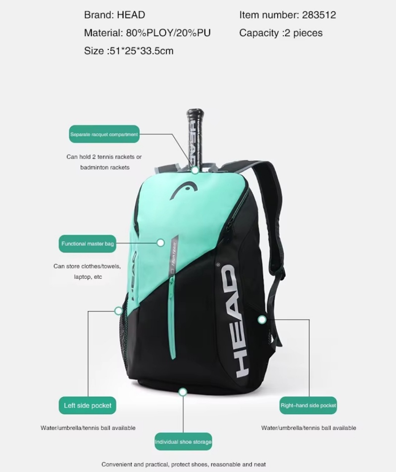 HEAD Tennis Backpack Tour Team - Backpack Racket Bag 评论和价格