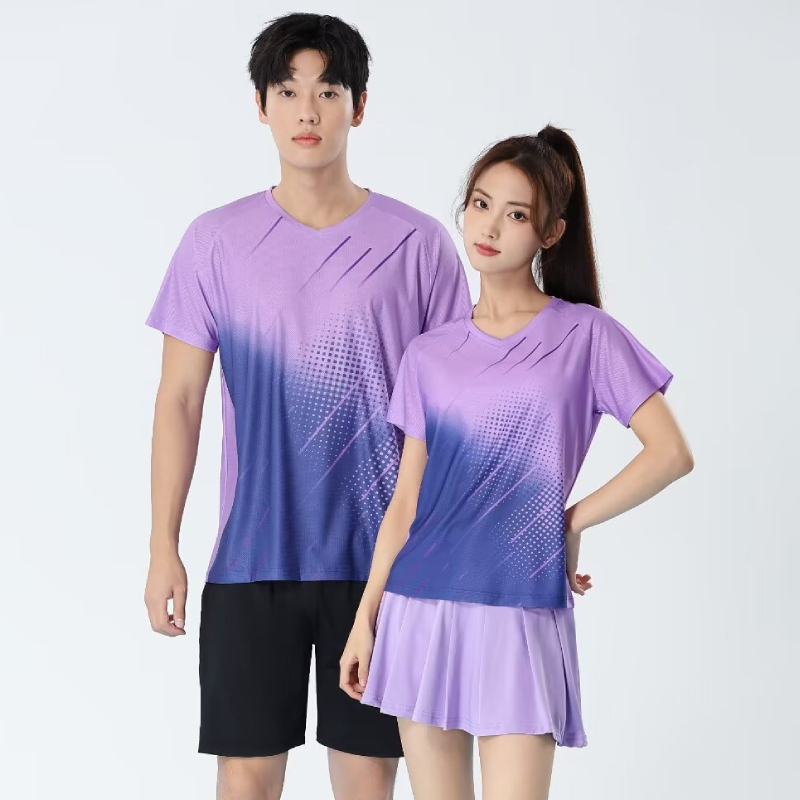 Unisex Table Tennis T-shirt Pr - Badminton Jersey 评论和价格