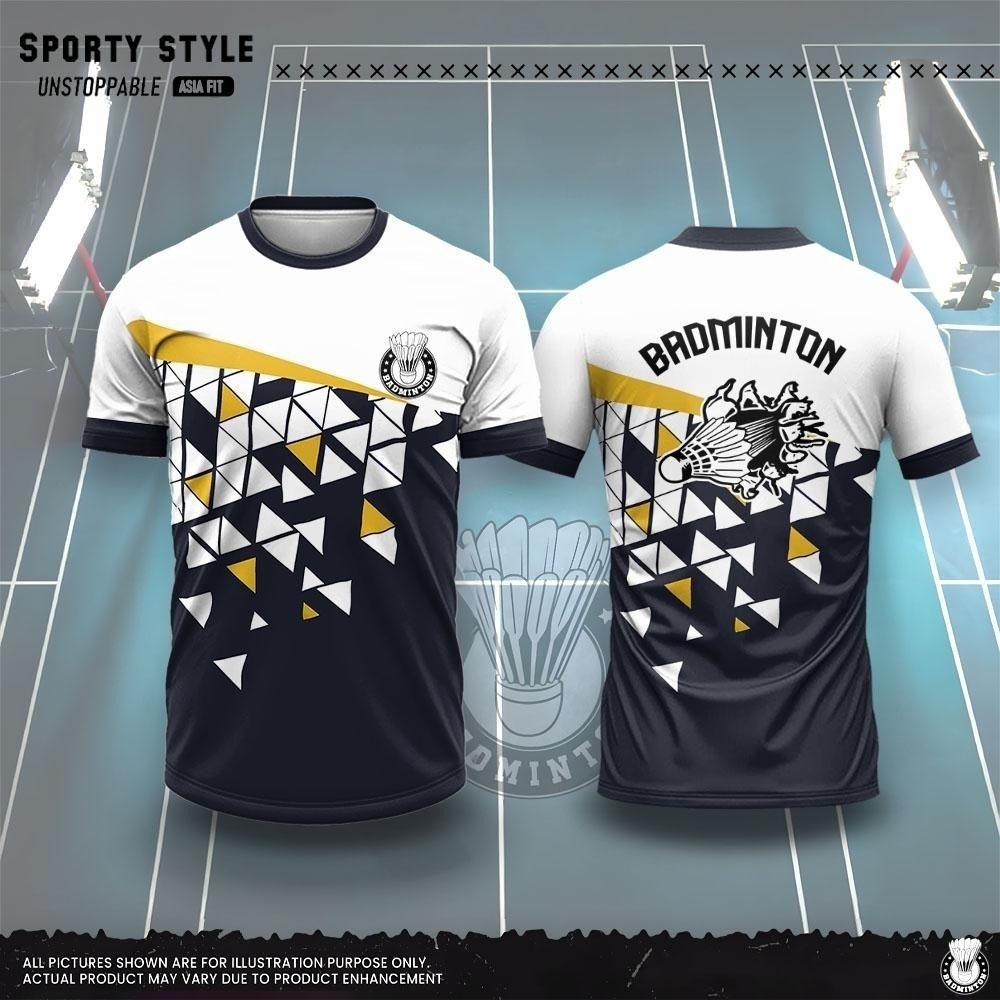 Men's Clothing Fashion 3D Prin - Badminton Jersey 评论和价格
