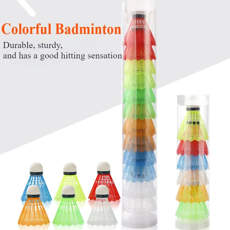 12Pcs Colorful Plastic Badmint - Badminton Event 评论和价格
