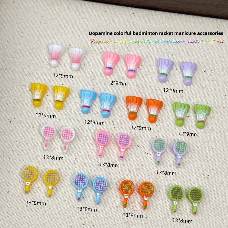 20pcs 3D Mini Cartoon Simulate - Badminton Minion 评论和价格