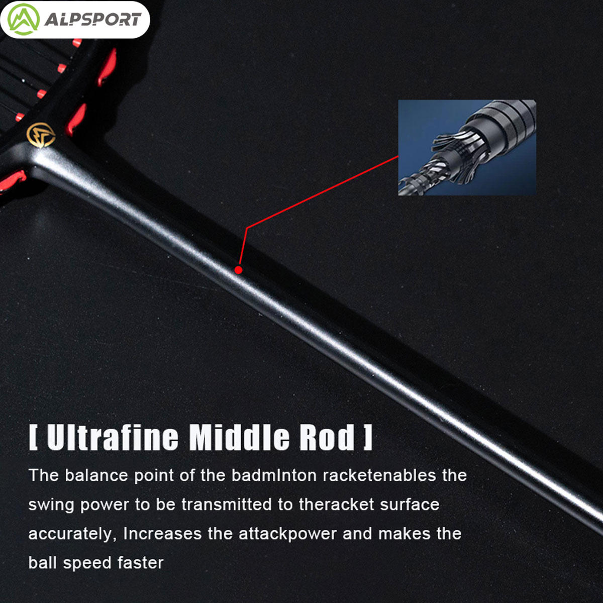 Alpsport MH-V5 5U 75g Wave Leg - Badminton Event 评论和价格