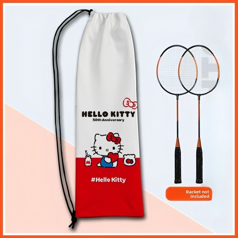 Cute Hello Kitty 50th Annivers - Badminton Equipment 评论和价格