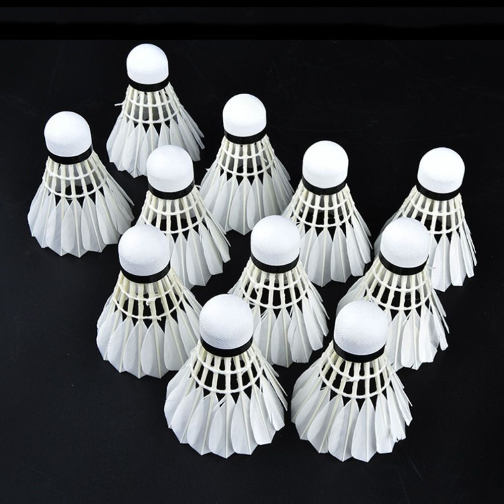 3/6/12Pcs New White Badminton  - Badminton Event 评论和价格
