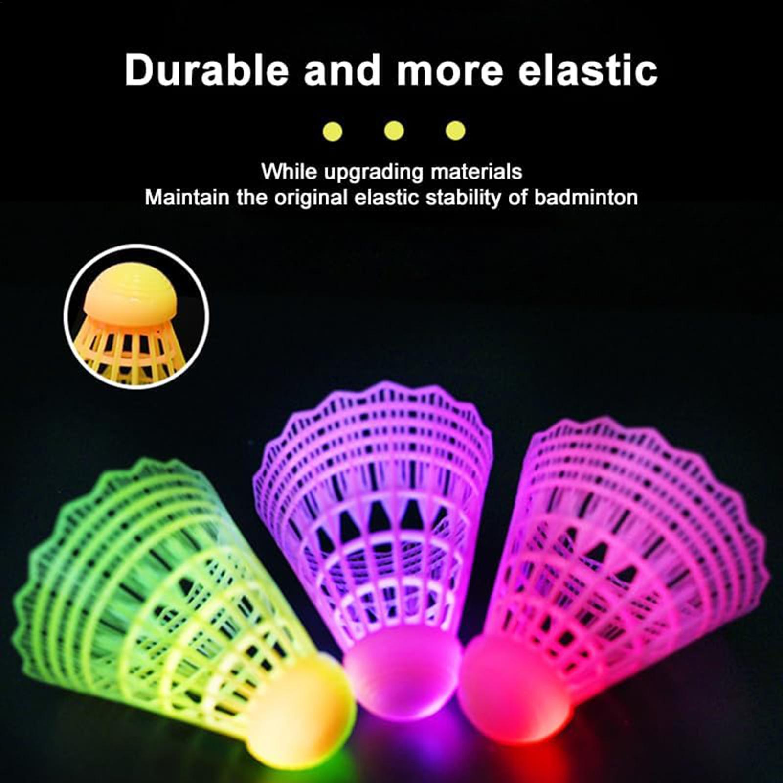 3pcs LED Badminton Shuttlecock - Badminton Event 评论和价格