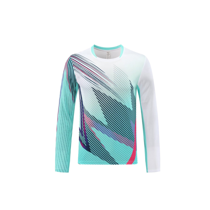 Long Sleeve Badminton Shirt Un - Badminton Jersey 评论和价格