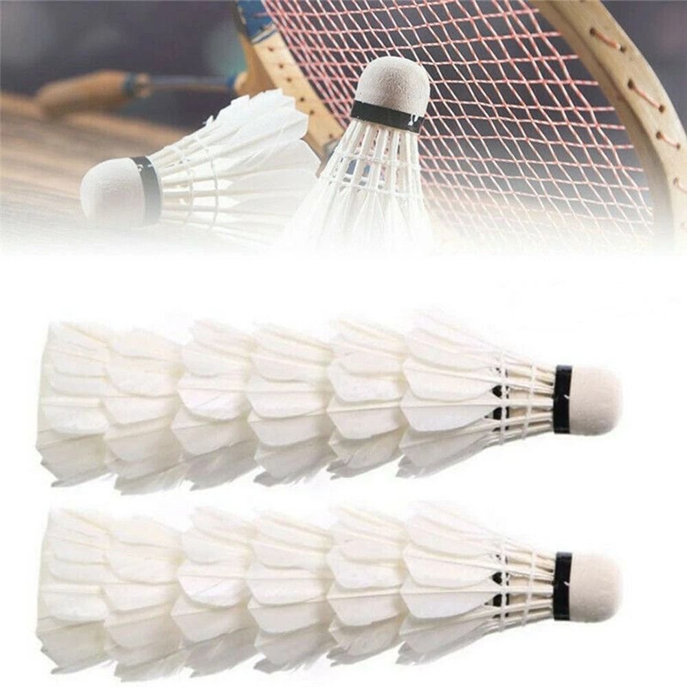 New White Goose Feather Badmin - Badminton Event 评论和价格