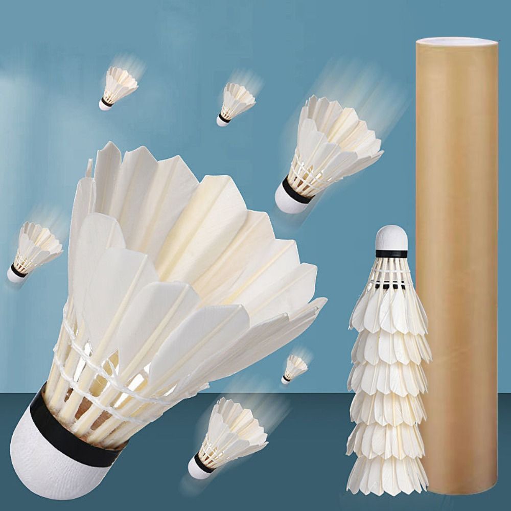 New White Goose Feather Badmin - Badminton Event 评论和价格